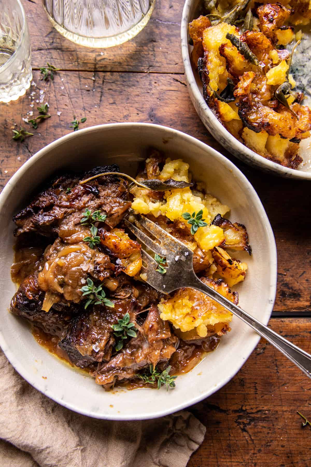 Cider Braised Pot Roast with Crispy Sage Potatoes (MON)