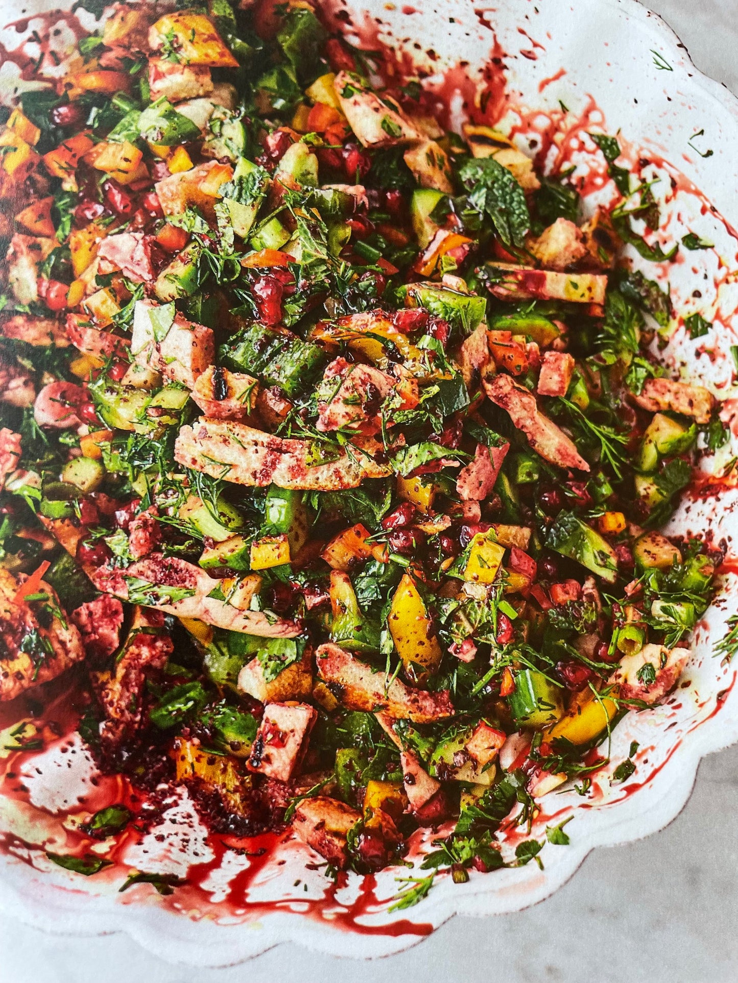 Winter Fattoush Salad
