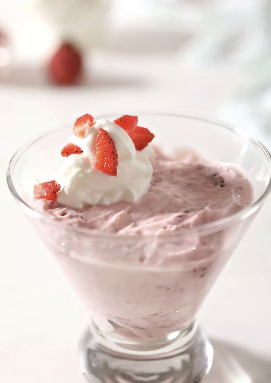 Strawberry Shortcake Pudding