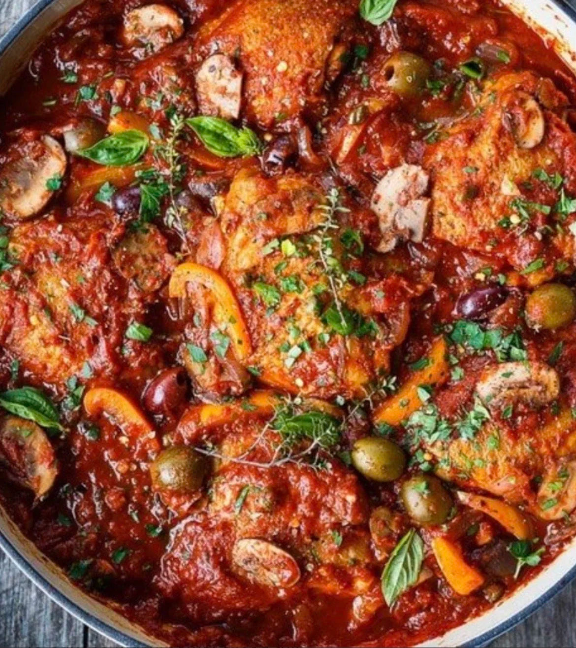 Chicken Cacciatore