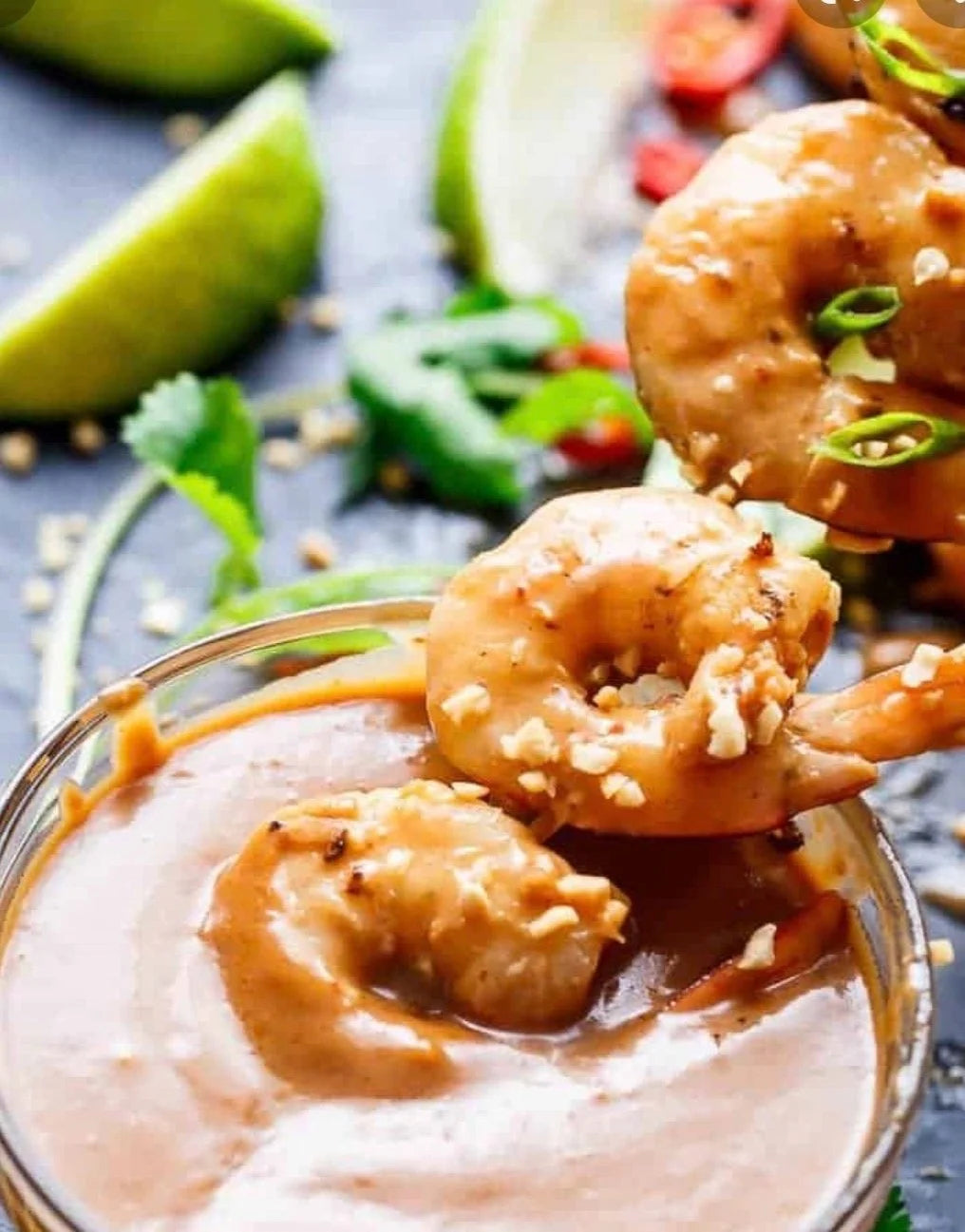 Shrimp Satay with Soba Noodles and Cucumber Salad