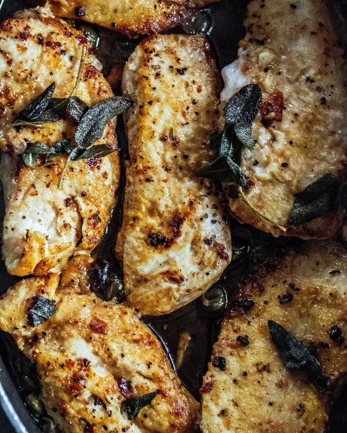 Brown Butter Sage Chicken Piccata (WED)
