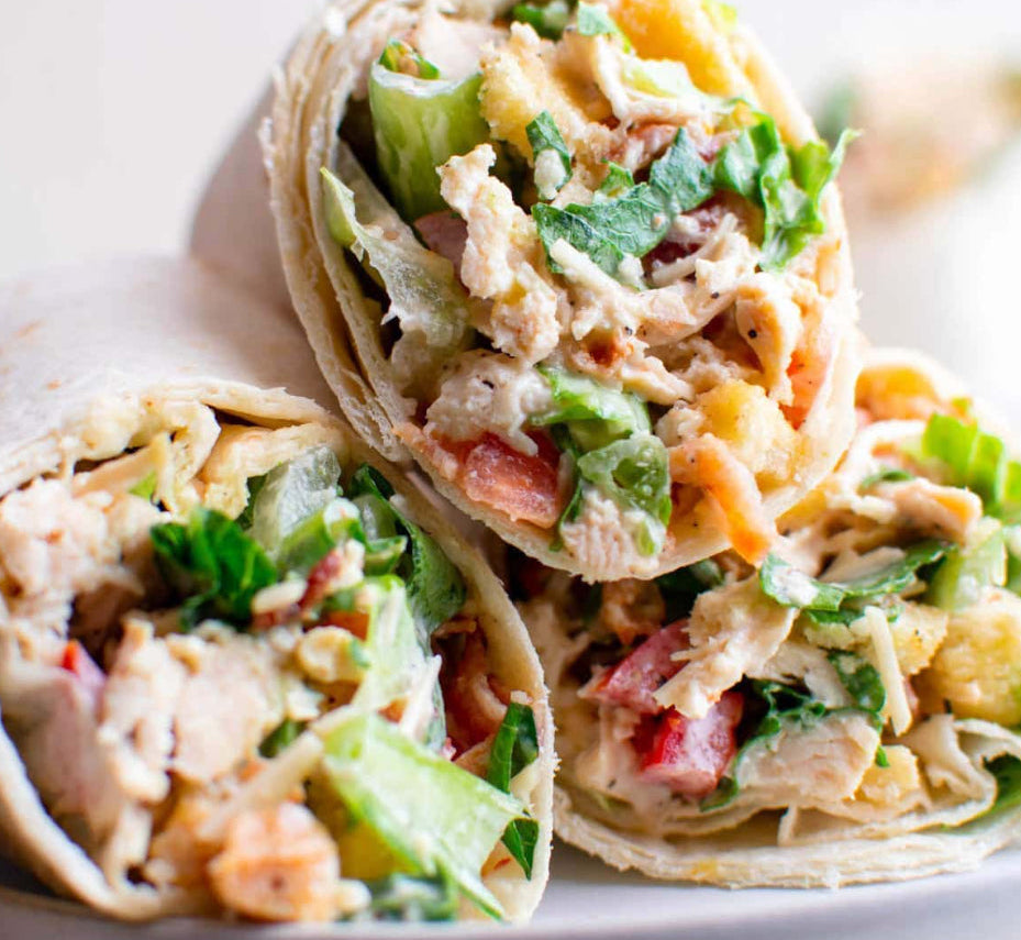 Chicken Caesar Salad Wraps To-Go (WED)