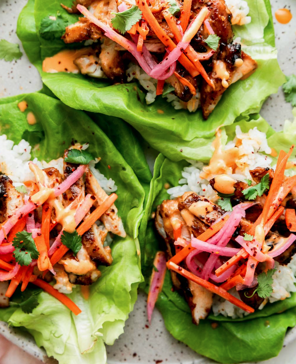 Bulgogi Chicken Lettuce Wraps (MON)