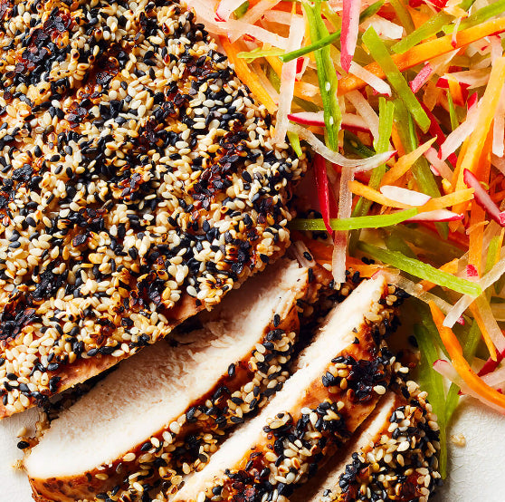 Sesame Crusted Chicken