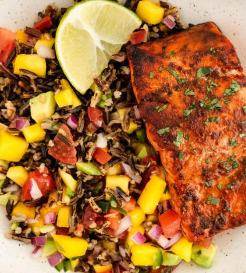 Blackened Chicken with Wild Rice Salad (WED)