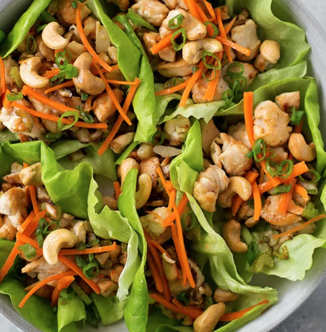 Cashew Chicken Lettuce Wraps (MON)
