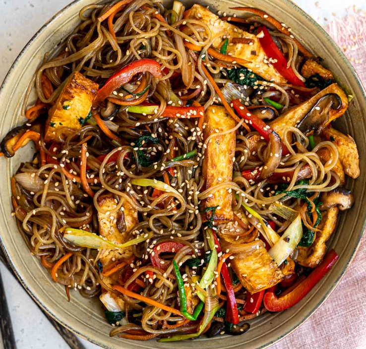 Japchae with Chicken (WED)