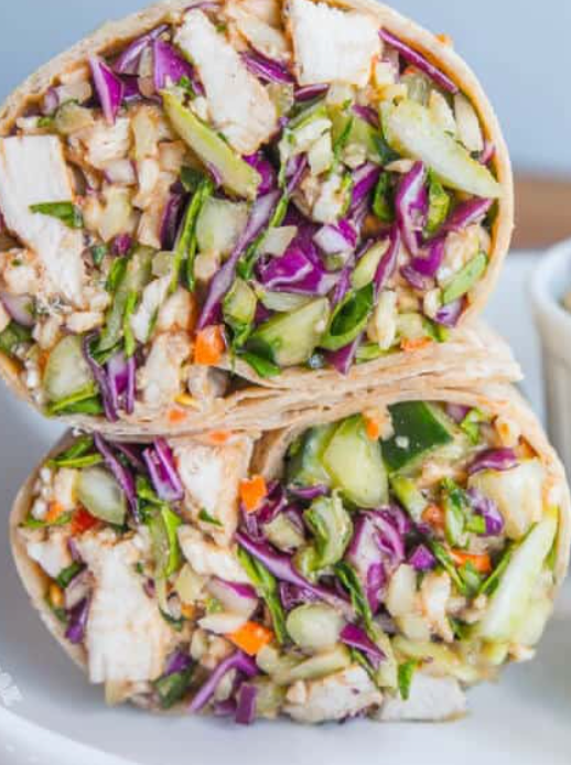 Asian Chicken Salad Wrap (WED)