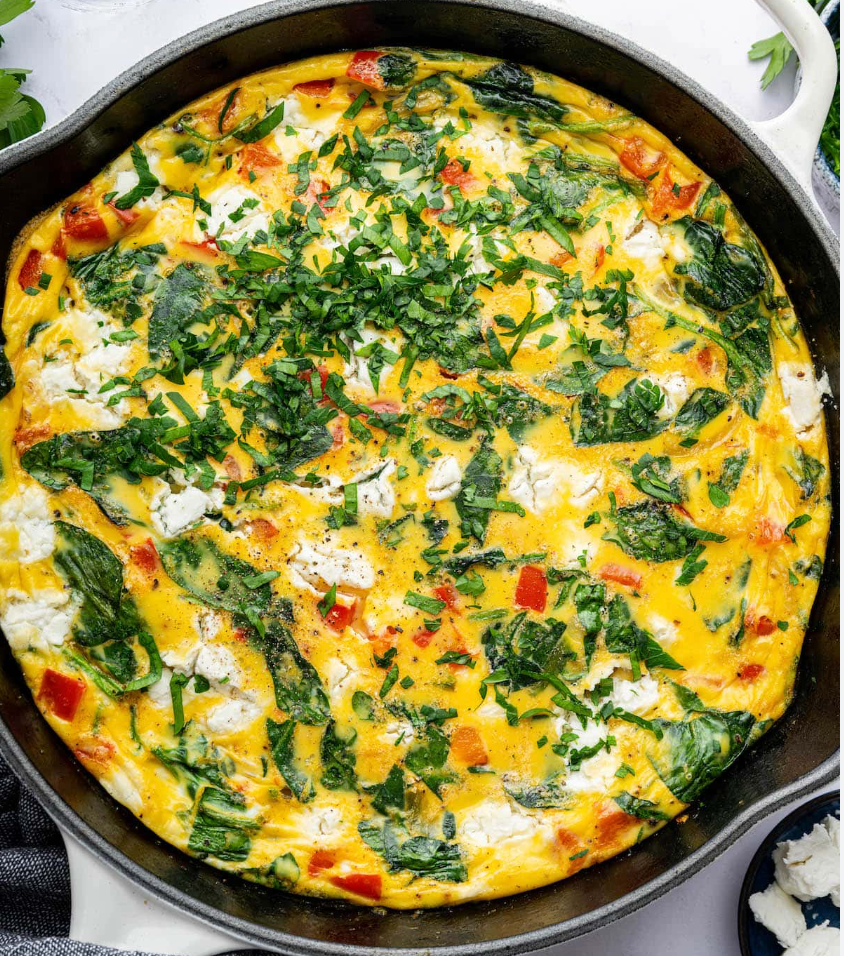 Kale & Roasted Red Pepper Frittata (MON)