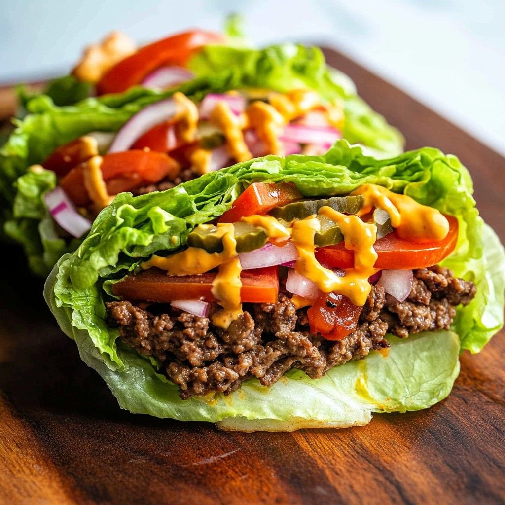 Burger Lettuce Wraps (MON)