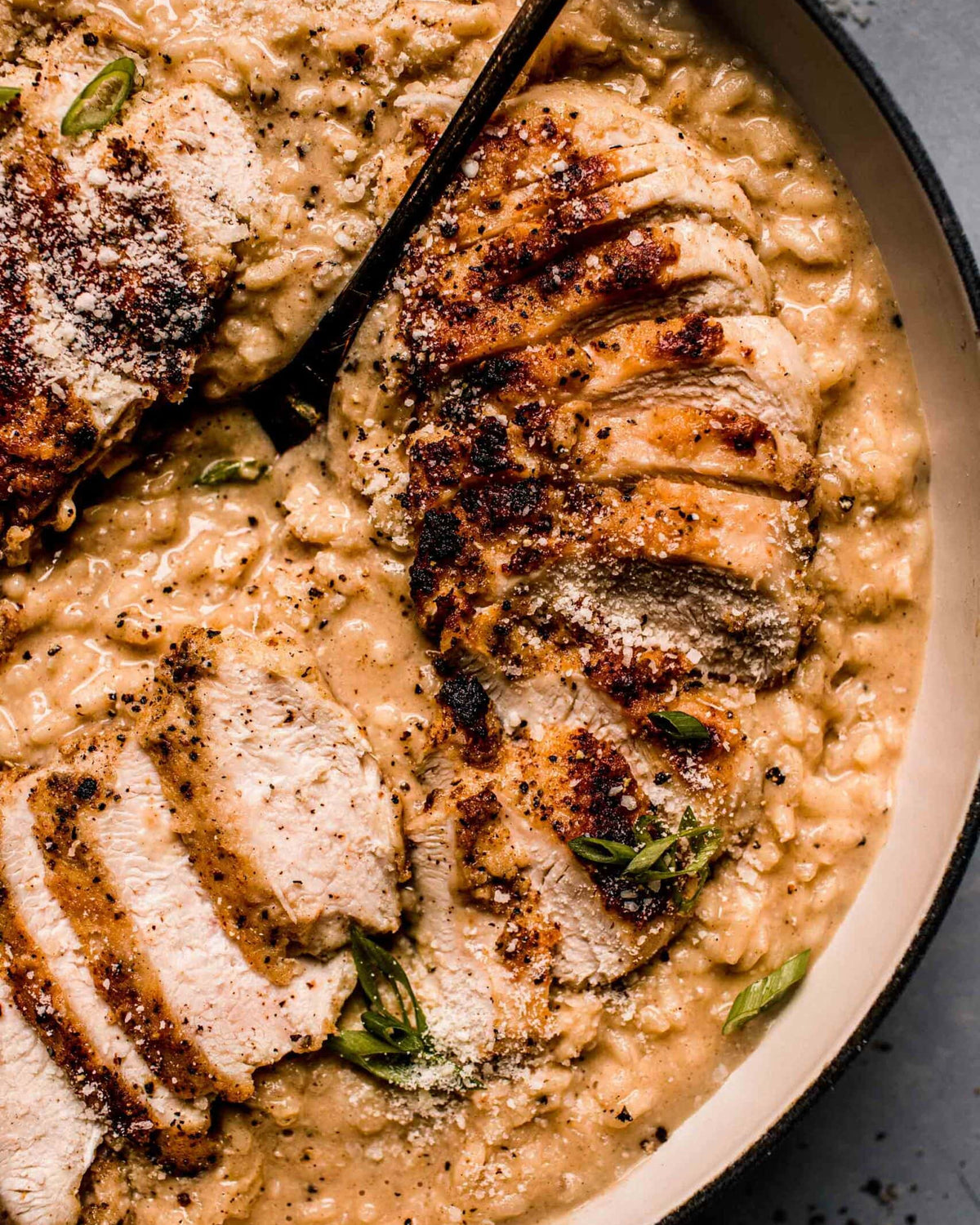 Garlic Parm Chicken with Risotto (WED)