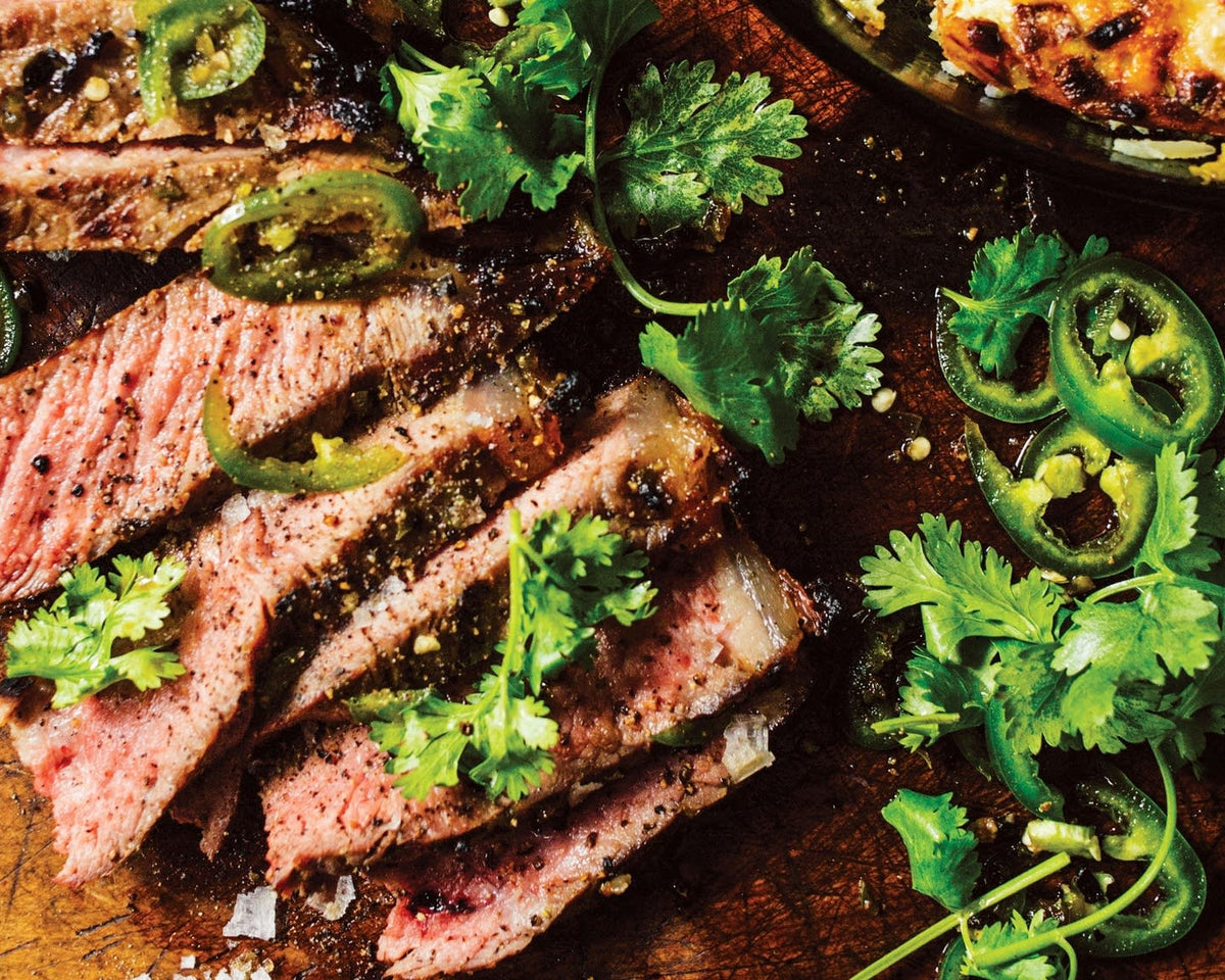 Cilantro Lime Steak, Aji Verde (MON)
