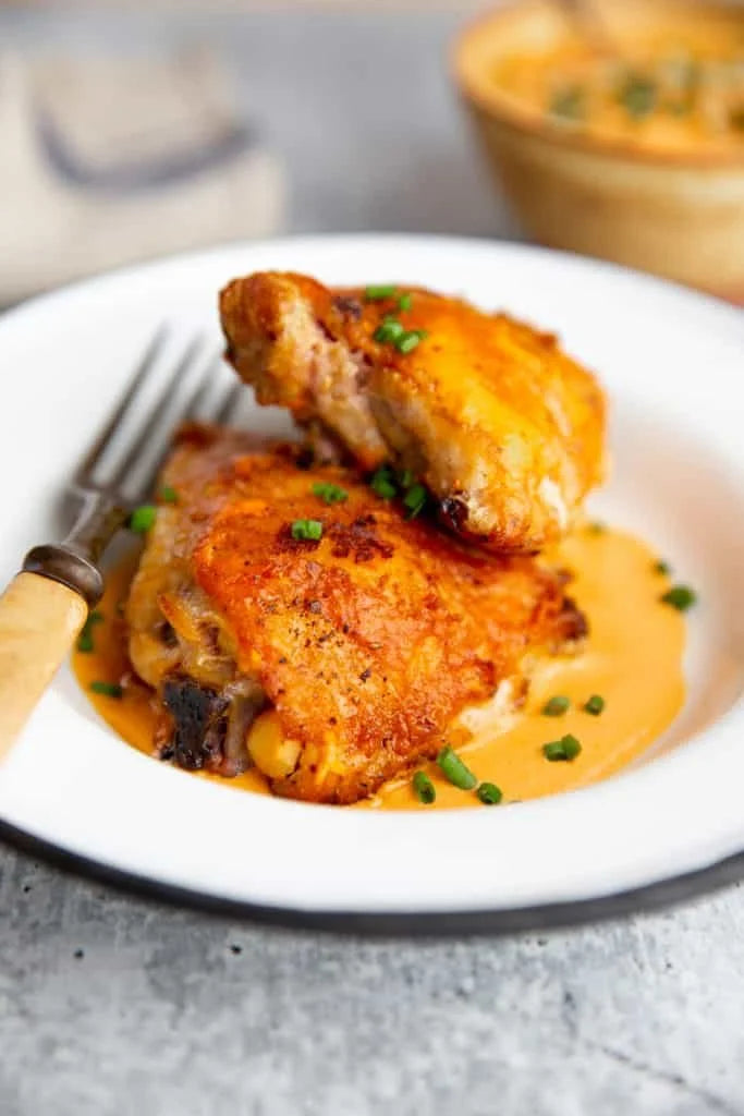 Romesco Chicken with Veggie Quinoa Pilaf