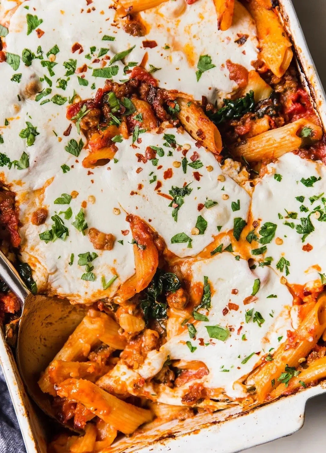 Truffle Burrata Pasta Melt