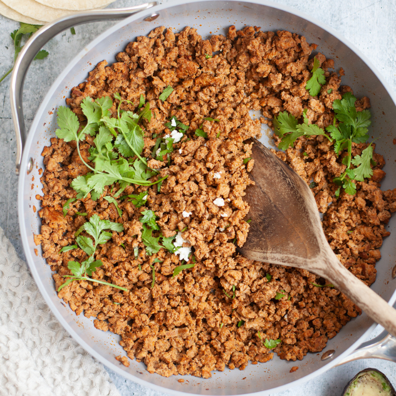 Taco Spiced Ground Turkey (MON)
