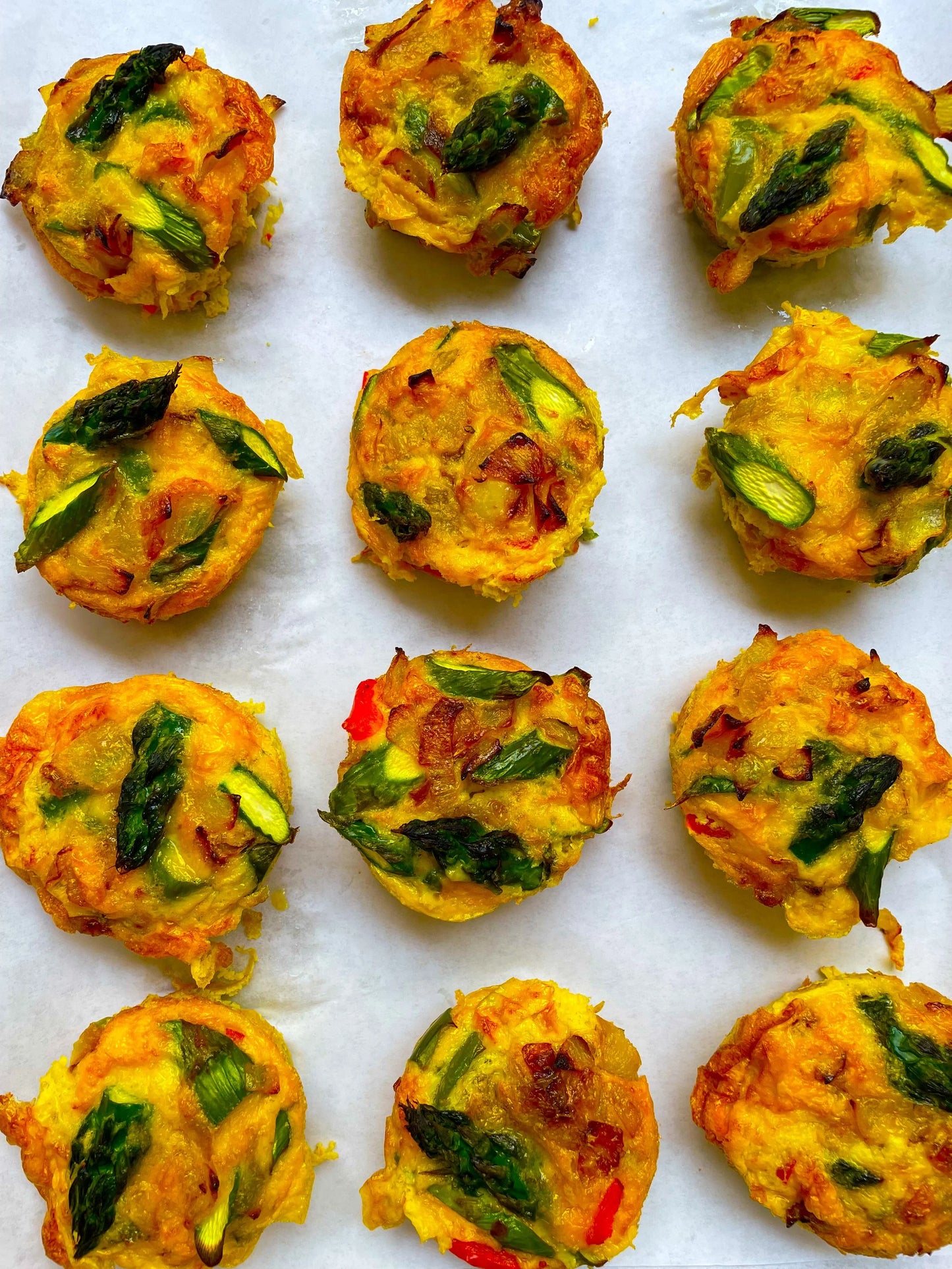 Spring Asparagus, Tomato and Garlic Frittata (MON)