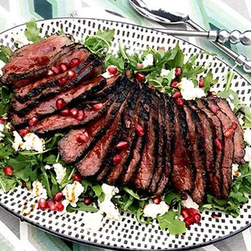 Balsamic Pomegranate Glazed Steak (WED)