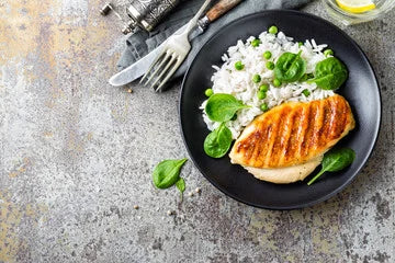 Crispy Mustard Chicken with Oven Roasted Delicata, Greens  &amp; Seasoned Warm Grains