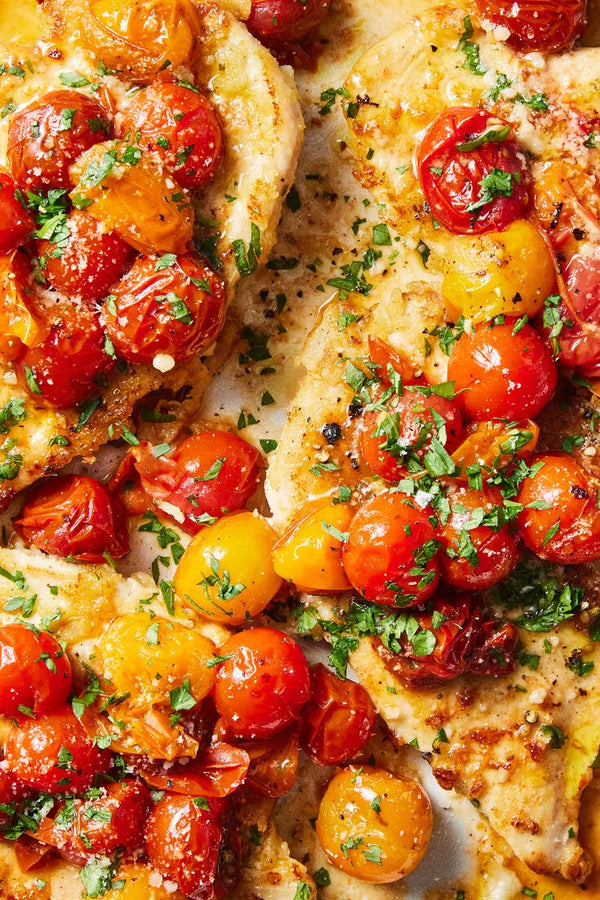 Chicken with Slow-Roasted Roma Tomatoes (WED)