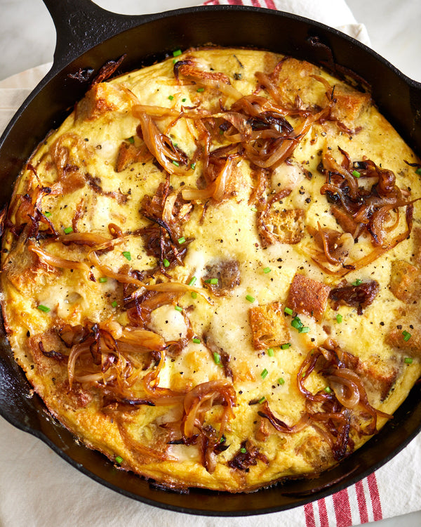 Caramelized Onion, Potato & Chicken Sausage Frittata (MON)
