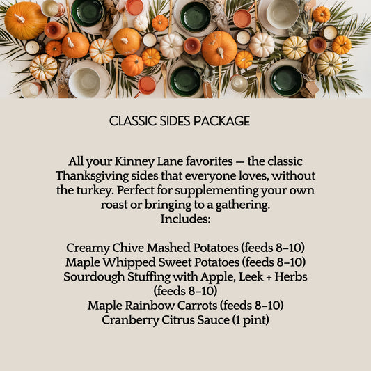 Classic Sides Package (TG 2025)