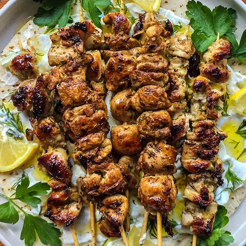 Souvlaki Chicken Lettuce Wrap (MON)
