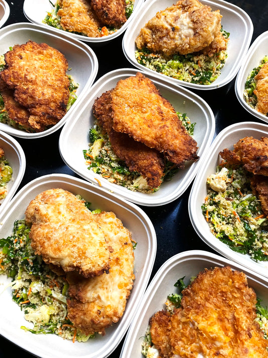 Cornflake Chicken with Butternut Farrotto (MON)