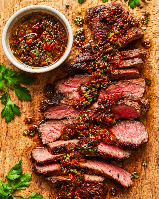 Maple Harissa Chimichurri Steak (WED)