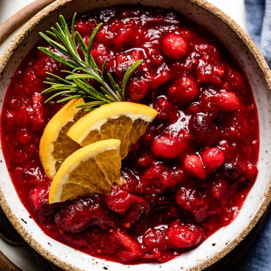 Brandied Cherry & Cranberry Sauce (TG 26)