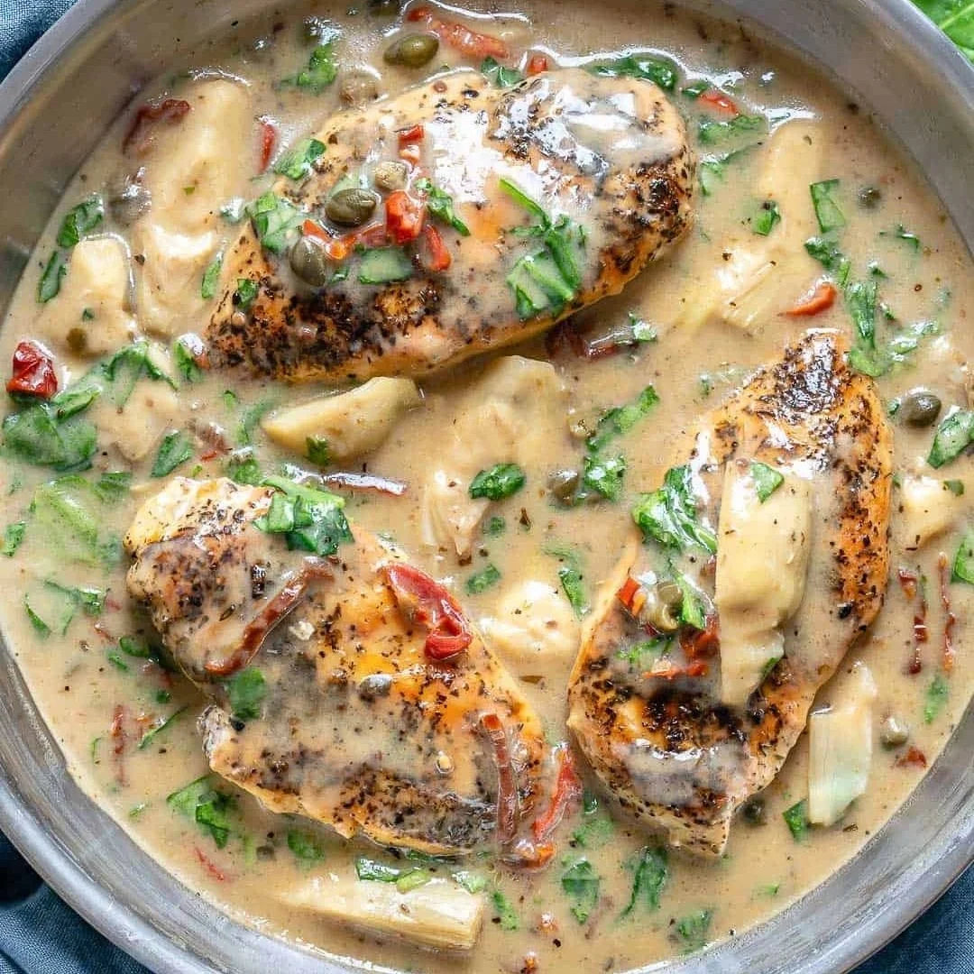 Tuscan Chicken with Lemon Orzo (MON)