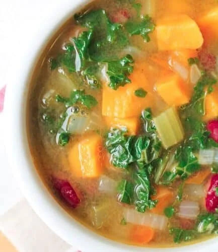 Greens and Beans Miso Detox Soup (WED)