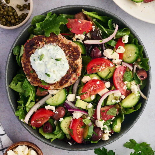 Greek Turkey Burger (WED)