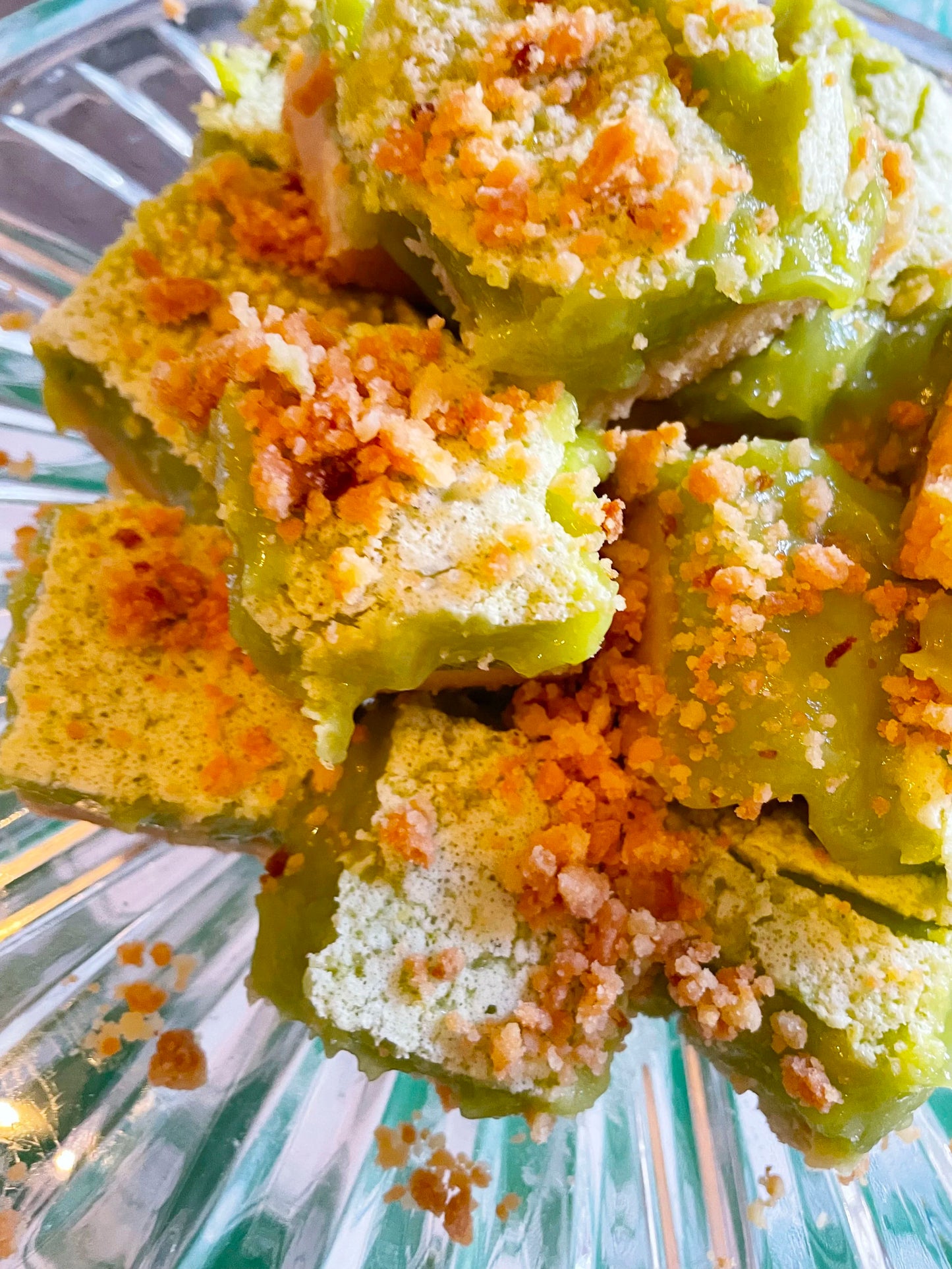 Green Lemon Bars