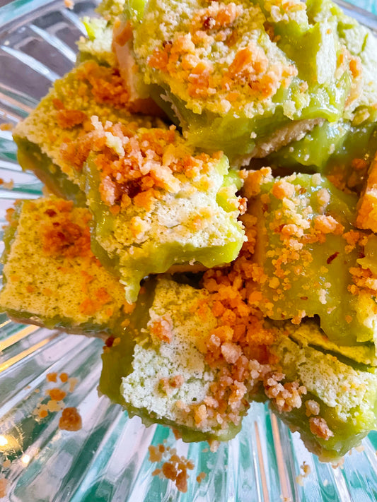 Green Lemon Bars