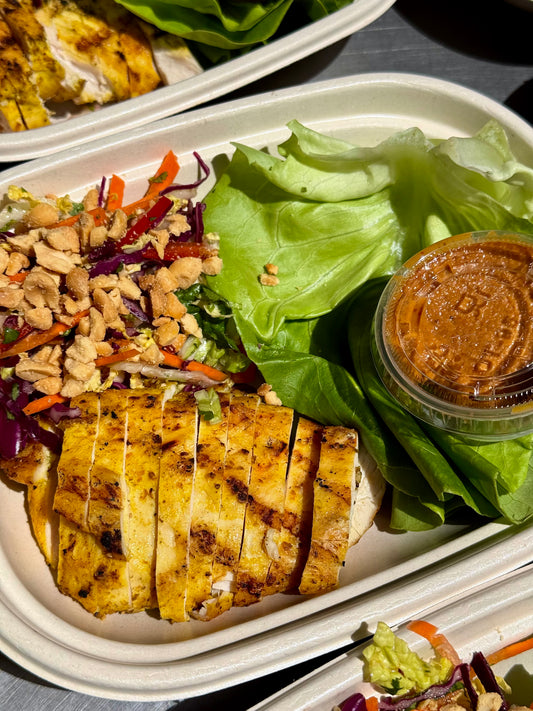 Satay Lettuce Wraps (MON)