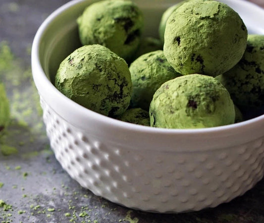 Chocolate Matcha Truffles