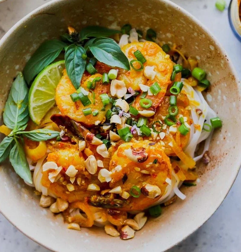 Shrimp Shirazi Noodle Bowl