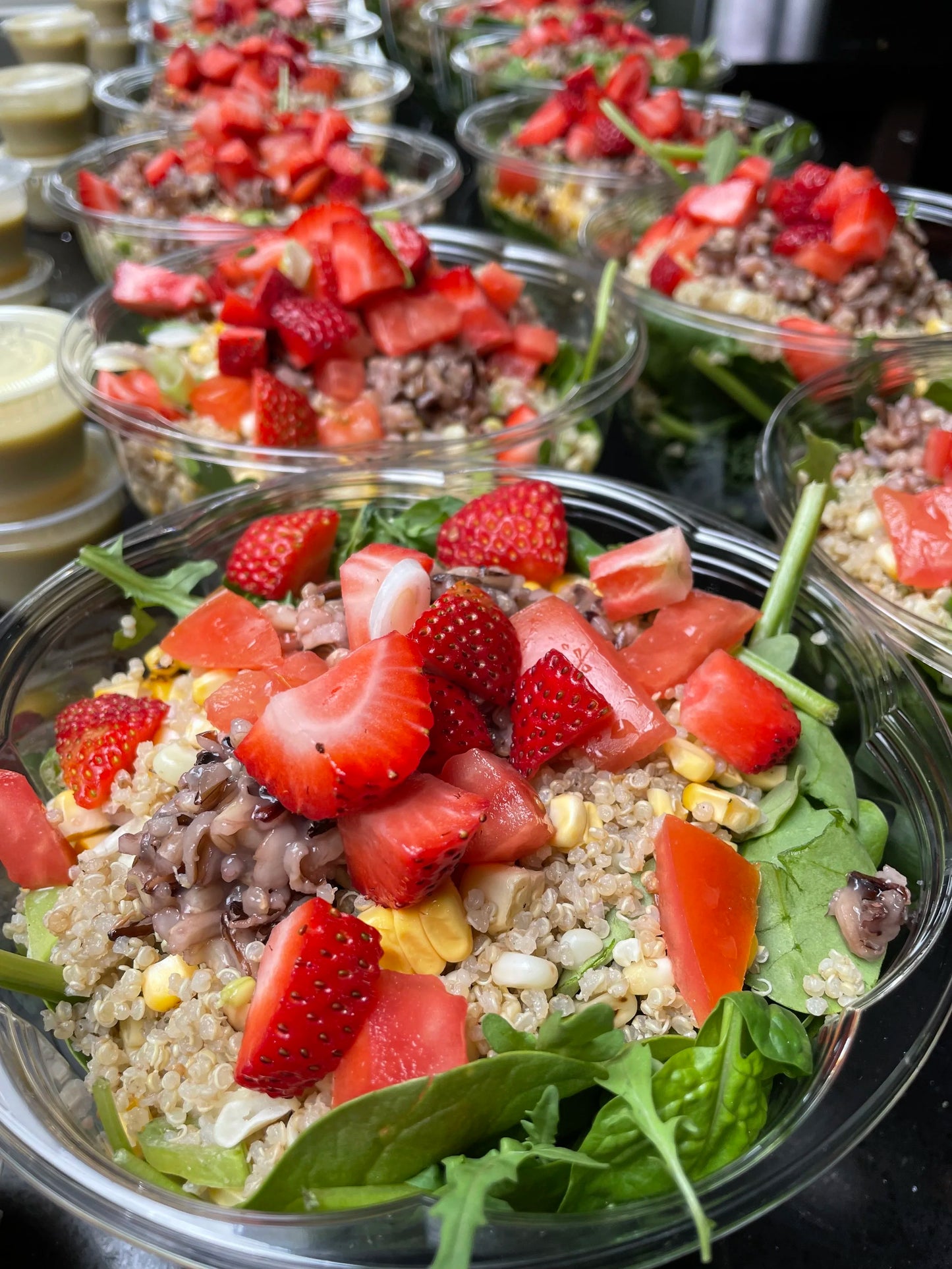 Strawberry Arugula Summer Salad