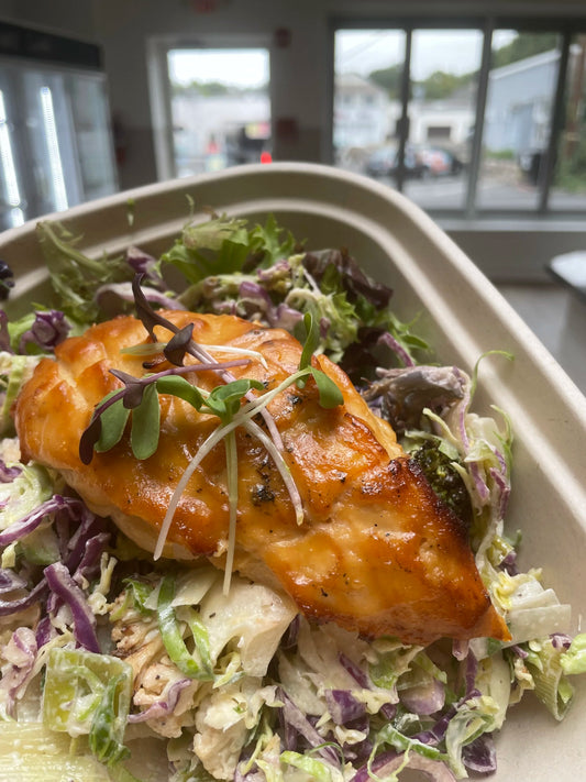 Orange Miso Chicken Bowl