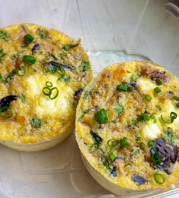 Greek Spinach Tomato Egg Bites (MON)
