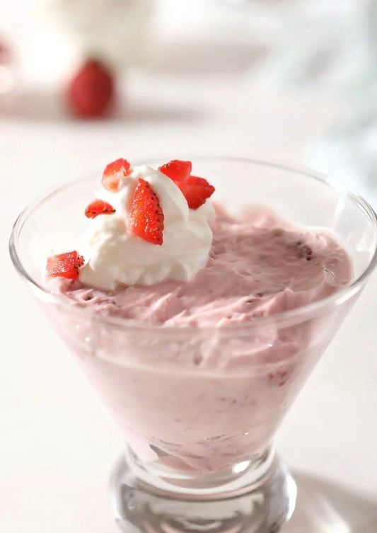 Strawberry Shortcake Pudding