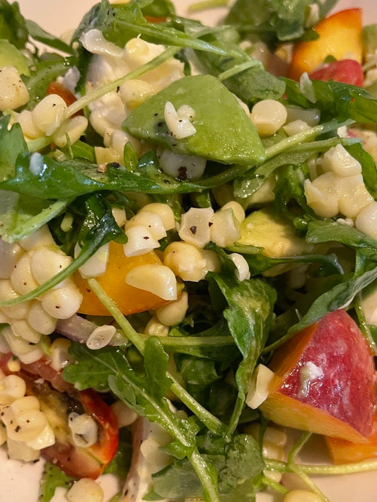 Corn, Tomato, Peach Salad (MON) (Copy)