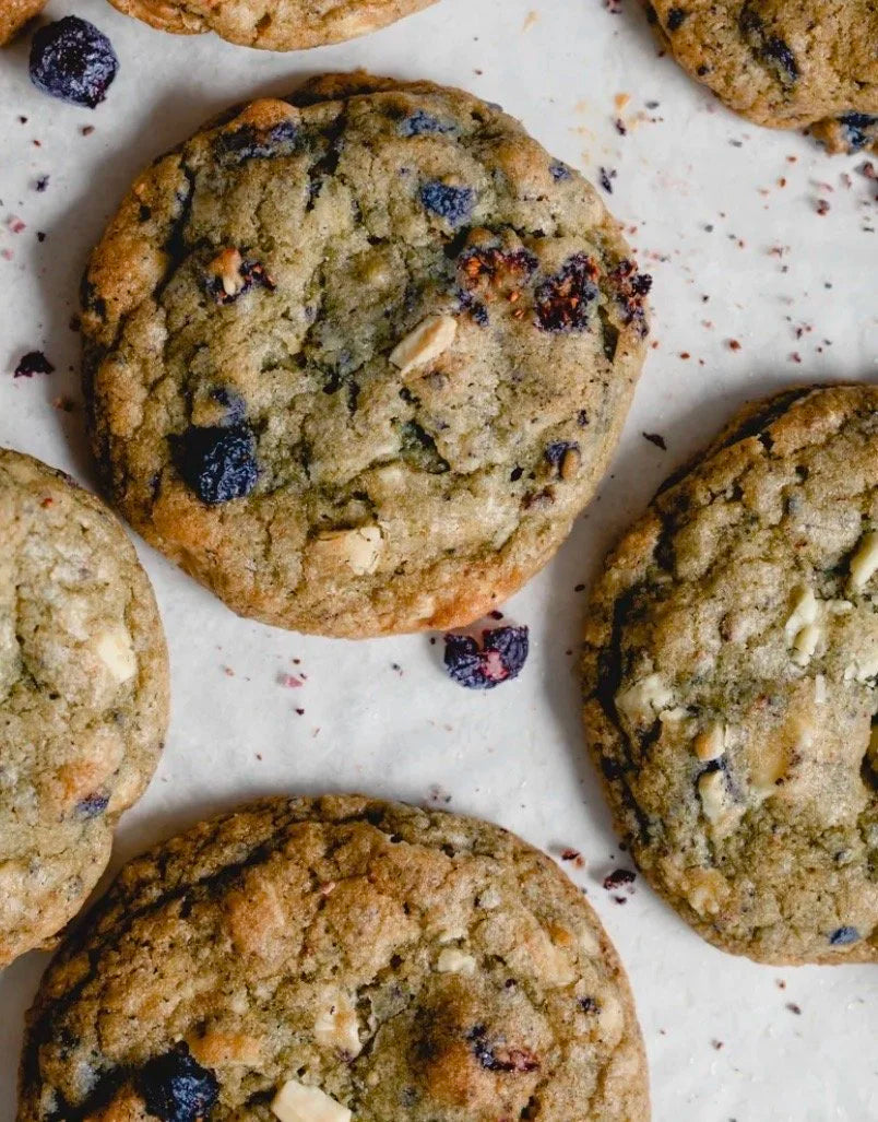 Blueberry Chocolate Chip Trail Mix Energy Cookie