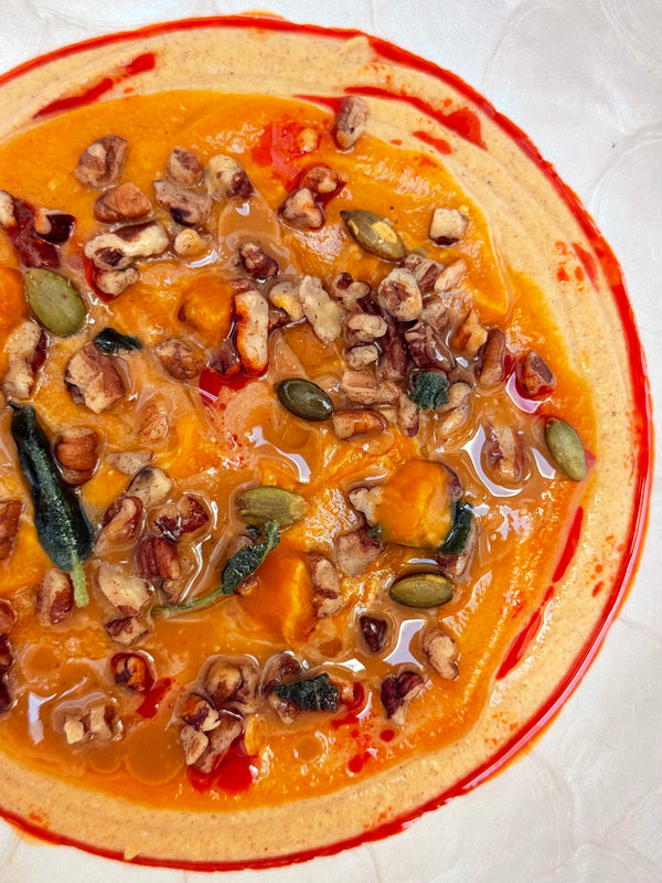 Spiced Pumpkin Hummus (WED)