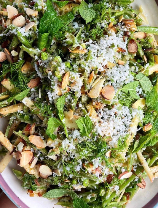 Crispy Quinoa and Kale Spring Salad
