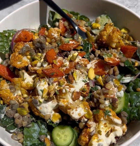 Roasted Cauliflower Salad