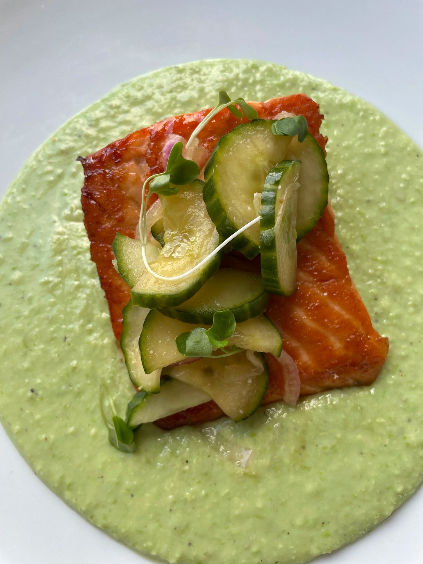 Sriracha Glazed Salmon (MON)