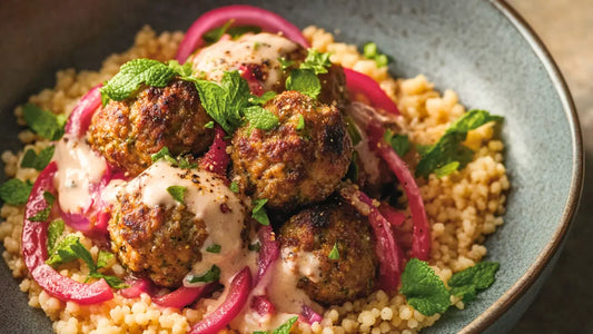 Lamb Meatballs with Mint Chutney (WED)