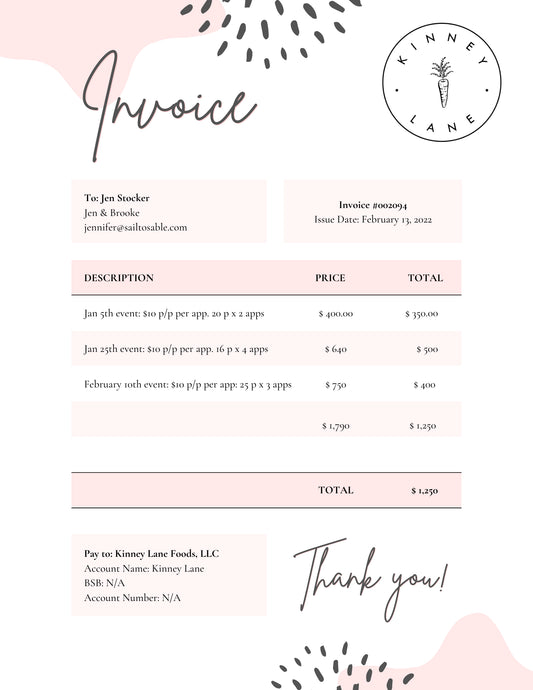 Custom Events: Jen + Brooke Store